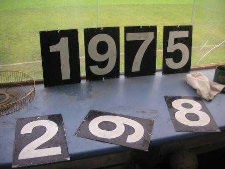 Inside the cricket scoreboard