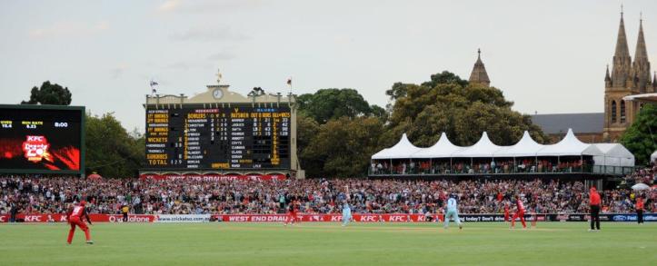 Adelaide Oval scoreboard