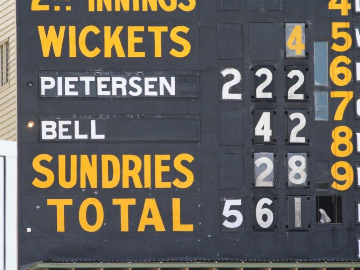 Adelaide Oval scoreboard