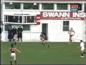 Lake Oval scoreboard