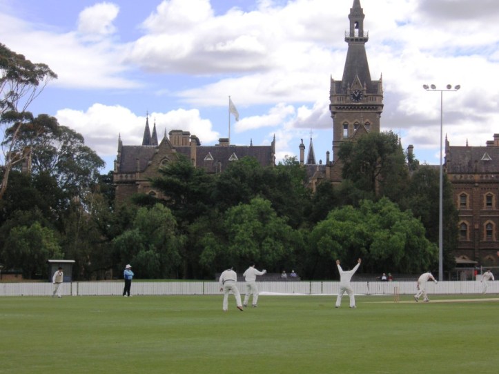 Melbourne University cricket ground