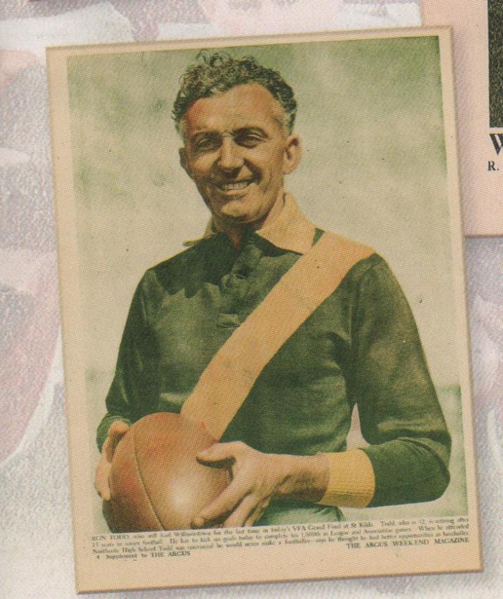 Ron Todd, Williamstown champion