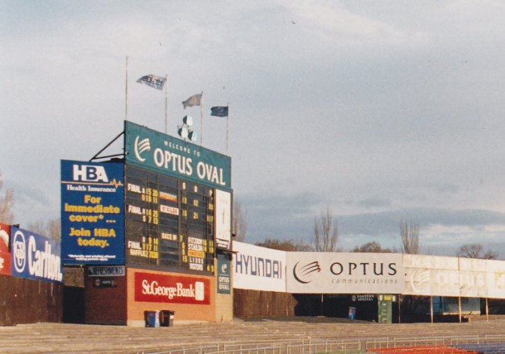 Carlton scoreboard