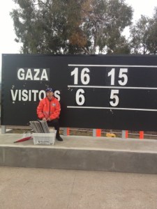 Gaza scoreboard