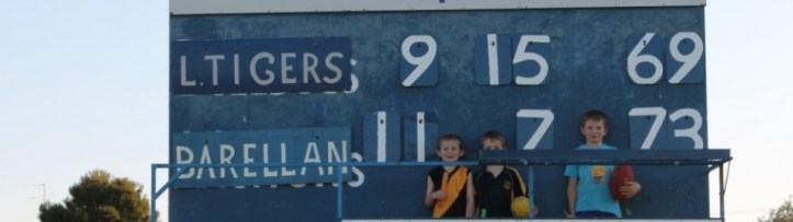 West Wyalong scoreboard