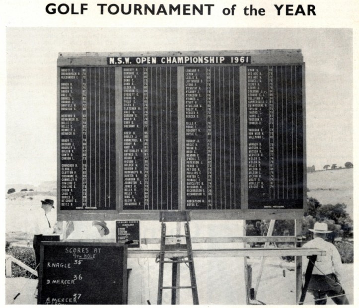 1961 NSW Golf