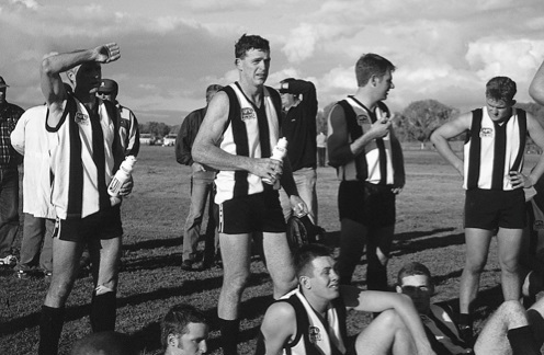 Chris Daniher and team-mates