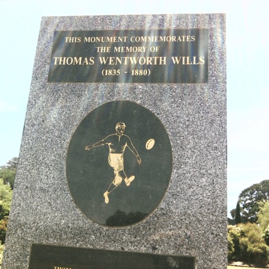 Tom Wills monument