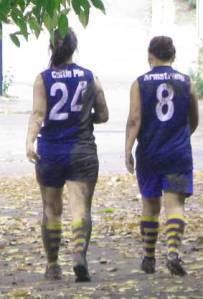 Cutie Pie & Armstrong.