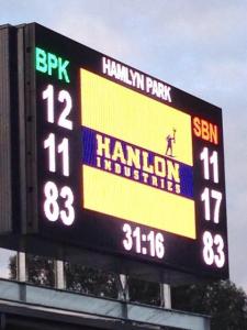 Bell Park scoreboard