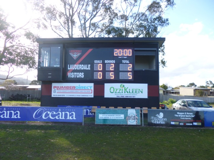 Lauserdale scoreboard