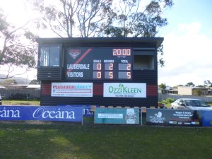 Lauserdale scoreboard