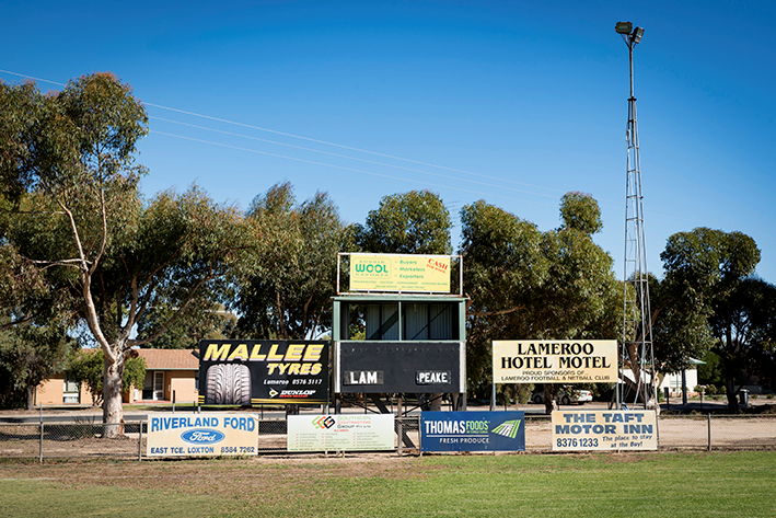 There's still some footy at Lameroo. Current premiers in The Mallee Football League, South Australia.