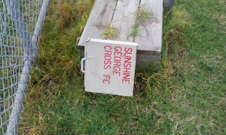 Scoreboard number case. Photo by Paul Mavroudis